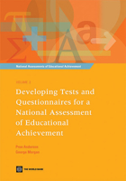 Developing Tests and Questionnaires for a National Assessment of Educational Achievement [With CDROM] 0821374974 Book Cover