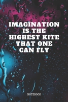 Notebook: Kite Surfing Quote / Kitesurfing Saying Kite Sport Planner / Organizer / Lined Notebook (6 x 9) 1671168593 Book Cover