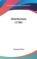Melethemata (1788) 1120002052 Book Cover