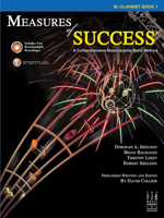 BB208CL - Measures of Success Clarinet Book 1 With CD 1569398062 Book Cover