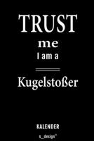Kalender für Kugelstoßer: Wochen-Planer 2020 / Tagebuch / Journal für das ganze Jahr: Platz für Notizen, Planung / Planungen / Planer, Erinnerungen und Sprüche (German Edition) 1656857464 Book Cover