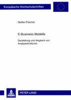 E-Business Modelle: Darstellung Und Vergleich Von Analysestrukturen 3631576315 Book Cover
