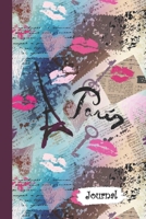 Journal: Trendy Paris Themed Diary with Blank Lined Notebook Paper 171027929X Book Cover