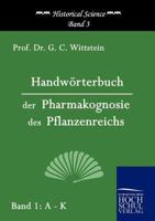 Handworterbuch Der Pharmakognosie Des Pflanzenreichs 3867411646 Book Cover
