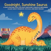 Goodnight, Sunshine Saurus: A Gentle Bedtime Story for Sleepy Dinosaurs. A Magical Midsummer Lullaby About Friendship, Festivals, and Sweet Dreams. ... Multicultural Bedtime Stories for Kids) B0FKVX2H46 Book Cover
