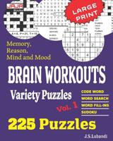 Brain Workouts Variety Puzzles 1536815969 Book Cover