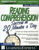 Reading Comprehension Success in 20 Minutes a Day 1576858995 Book Cover