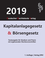 Kapitalanlagegesetz und B�rsengesetz 3947894295 Book Cover