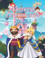 Princess Coloring Book for Girls ages 3-9 years: amazing coloring book for fans of princesses , coloring books for girls , Cute Coloring Book for Girls, Kids, Toddlers Ages 2-4, Ages 3-9, Ages 4-8 . B092X53B13 Book Cover