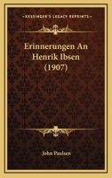 Erinnerungen an Henrik Ibsen 1147364656 Book Cover