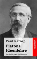 Plato's Theory of Ideas 1484049500 Book Cover