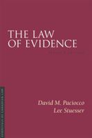 The Law of Evidence, 7/E 1552213862 Book Cover