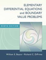 Elementary Differential Equations and Boundary Value Problems 0471078956 Book Cover