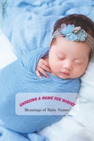Choosing A Name for Babies: Meanings of Baby Names: Baby Names and Meanings B09483MF9X Book Cover