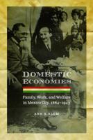 Domestic Economies: Family, Work, and Welfare in Mexico City, 1884-1943 080321359X Book Cover