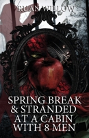 Spring Break & Stranded at a Cabin with 8 Men (Spring Break and Stranded with Her Best Friend's Brothers) B0F9NVCDDX Book Cover
