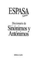 Diccionario De Sinonimos Y Antonimos 8423992047 Book Cover