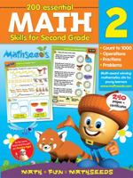 Math for 2nd Grade Workbook - 200 Essential Math Skills (Reading Eggs) B07CVMM4GP Book Cover