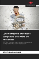 Optimizing the proc?ssus comptabl? d?s Prêts au P?rsonn?l 620692193X Book Cover