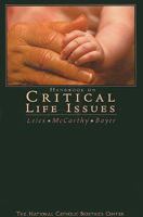 Handbook On Critical Life Issues 093537258X Book Cover