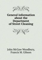 General Information about the Department of Street Cleaning 5518664427 Book Cover