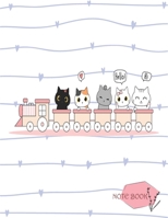 Notebook: This Notebook Lined pages cute cartoon cover Extra large (8.5 x 11) inches, 110 pages. 1675094896 Book Cover