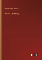 Pollock Genealogy 3385333571 Book Cover
