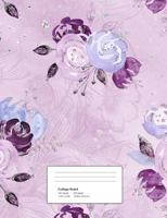 Fantasy Unicorns: College Ruled Notebook| 1 Subject Composition Notebook College Ruled 200 Pages| Cute College Ruled Notebook For Teens And Adults| Unicorns Volume 6 172507611X Book Cover