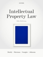 Intellectual Property Law 0198869916 Book Cover