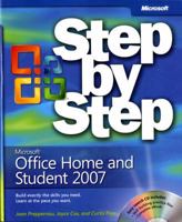 MicrosoftÂ® Office Home and Student 2007 Step by Step (BPG-step by Step) 0735625603 Book Cover