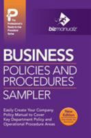 Business Policies and Procedures Sampler 1931591148 Book Cover