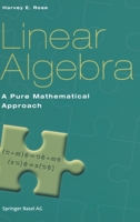 Linear Algebra: A Pure Mathematical Approach 3764369051 Book Cover