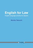 English for Law: English Language Practice for Lawyers 3832543406 Book Cover