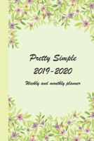 F4 Monthly Planner Yellow Flower Floral: Two Year - Monthly Calendar Planner 6 x 9'' 24 Months For Academic Agenda Schedule Organizer 1699916373 Book Cover