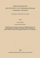 Berechnung Der Optimalen Leistungen, Kraftstoffverbrauche Und Wirkungsgrade Von Einkreis-Turbolader-Strahltriebwerken Am Boden Und in Der Hohe Bei Fluggeschwindigkeiten Von 0 2000 Km/H 3663032124 Book Cover