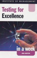 Testing for Excellence 0340771518 Book Cover