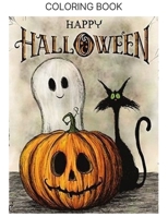 Happy hallowen: Happy hallowen coloring book B09JJ9DL15 Book Cover