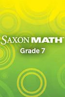 Solutions Manual Saxon Math 8/7 with Prealgebra 1591412765 Book Cover