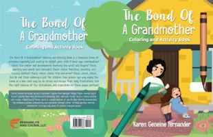 The Bond Of A Grandmother Coloring and Activity Book 1735444669 Book Cover