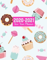 2020-2021 Two Year Planner: Neat January 1, 2020 to December 31, 2021 Weekly & Monthly View Planner, Organizer & Diary Art Cover 00023188 1712691988 Book Cover