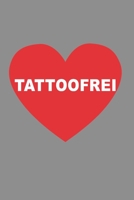 Notizbuch A5 (6X9zoll) Kariert 120 Seiten: Tattoofrei T-Shirt Keine Tattoos - Weil Reine Haut Rein Haut 1670632121 Book Cover