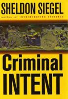 Criminal Intent 0451209532 Book Cover