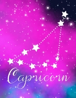 Capricorn: Capricorn Constellation Adult Random Word Search for Capricorn Birthday B08N3F3588 Book Cover