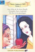 Snow White & the Seven Dwarfs/The Golden Pears/Cinderella/The Ant & the Grasshopper 1555765246 Book Cover