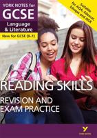 English Language and Literature Reading Skills Revision and Exam Practice: York Notes for GCSE Everything You Need to Catch Up, Study and Prepare for 1292186356 Book Cover