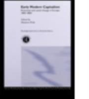 Early Modern Capitalism: Economic and Social Change in Europe 1400-1800 (Routledge Explorations in Economic History) 1138007455 Book Cover