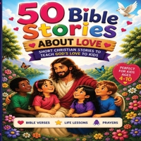 50 Bible Stories About Love: Short Christian Stories to Teach God's Love, Kindness, Compassion, Forgiveness, and Faith to Kids Ages 4–10 (Bible Stories for Kids: Character and Faith Collection) B0H7MNSGPW Book Cover