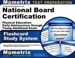 Flashcard Study System for the National Board Certification Physical Education: Early Adolescence through Young Adulthood Exam: National Board ... National Board Certification Exam (Cards) 1610722205 Book Cover