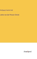 Lehre von der Person Christi 3382020106 Book Cover