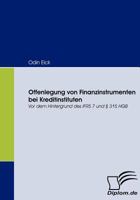 Offenlegung Von Finanzinstrumenten Bei Kreditinstituten 3836659069 Book Cover
